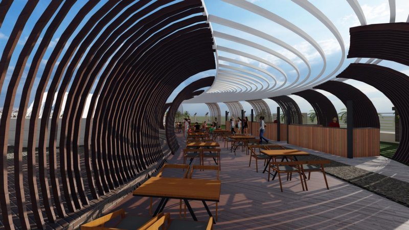 Conception Apatam multifonctionnel en bois