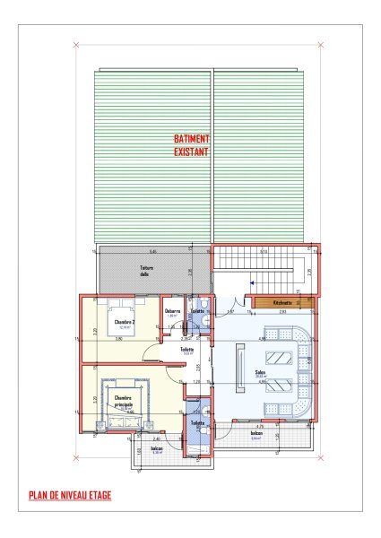 Conception d’une villa R+1 – Élégance et fonctionnalité