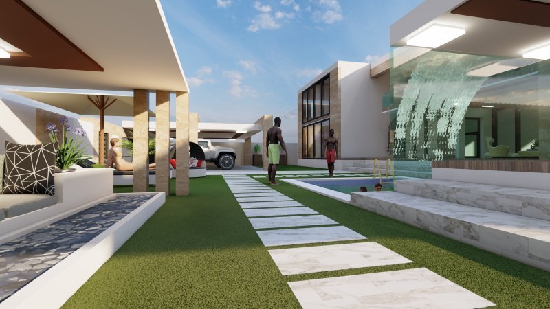 Villa moderne pour vacances