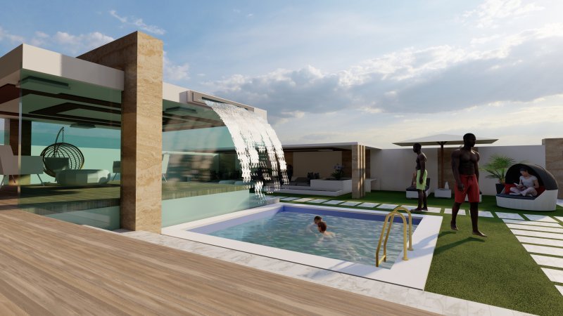 Villa moderne pour vacances